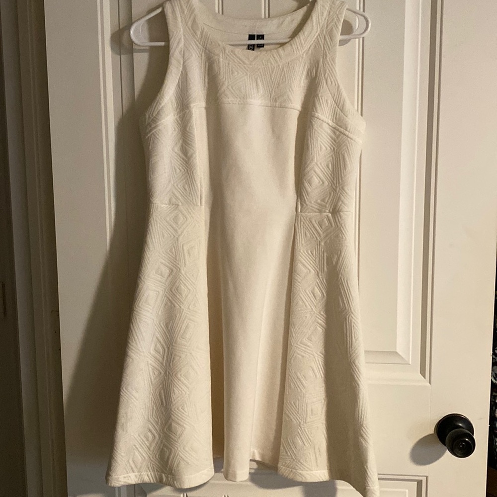 NWOT cream dress Petite MEDIUM